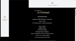 Desktop Screenshot of besucherbergwerk-sankt-christoph.de